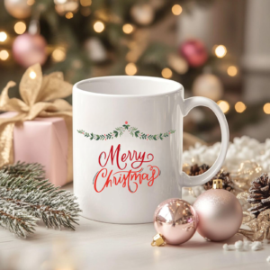 Classic Merry Christmas Mug