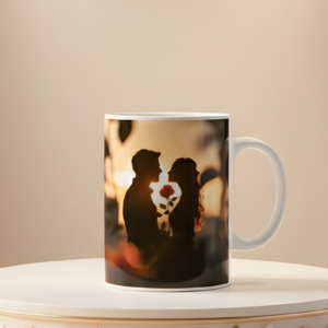 Sunset Couple Moments Photo Mug