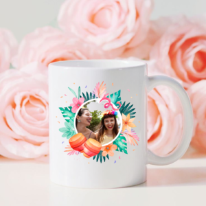 Personalized Tropical Joy Mug