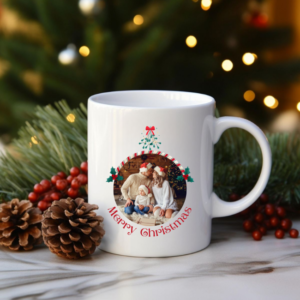 Cherished Photo Christmas Mug