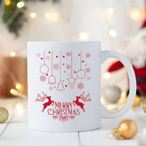 Festive Christmas Charm Mug