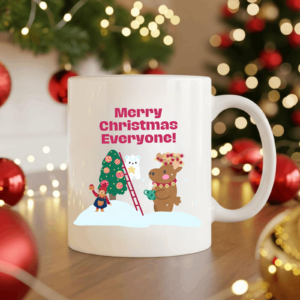 Merry Decorators Christmas Mug