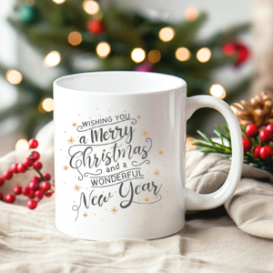 Merry & Wonderful Holiday Mug