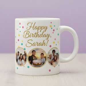 Birthday Memories Photo Mug