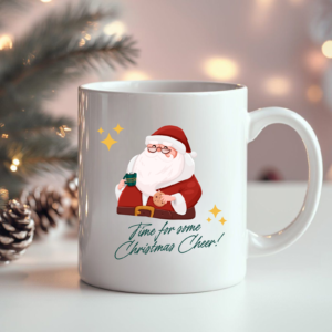 Cartoon Santa Claus Mug