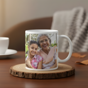 Family Celebration Photo Mug