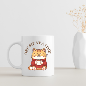 Cat Sip Coffee Mug